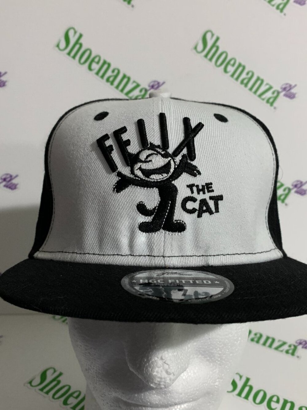 Headgear Classics Hat HGC Fitted Felix The Cat Cartoon Black White Cap 7